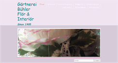 Desktop Screenshot of gaertnereibuehler.ch
